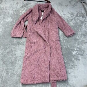 Room Service Women's XS Robe Pink Polyester c0323